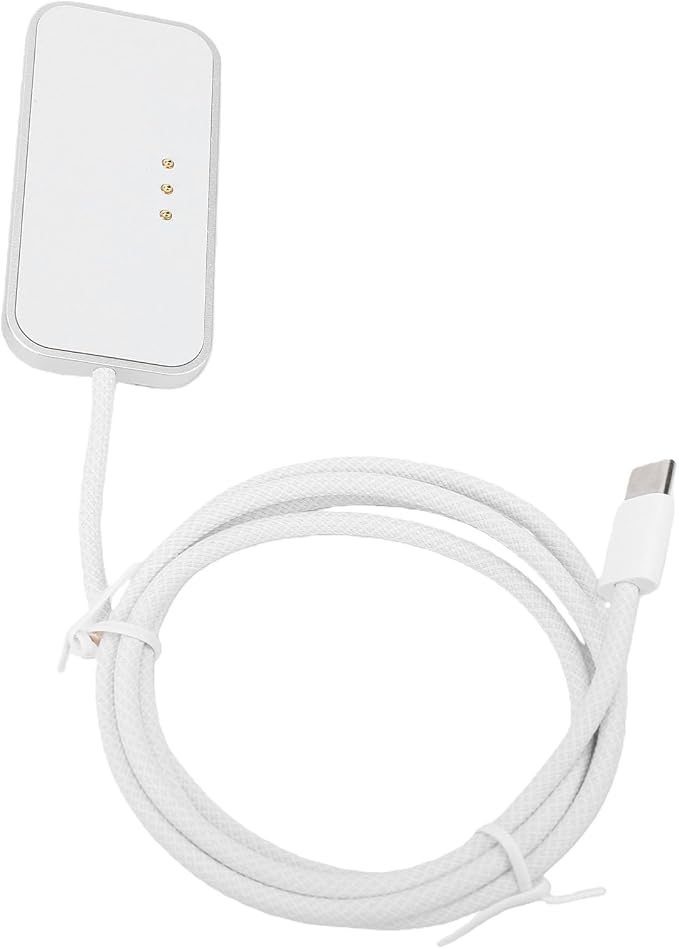 Generic Wireless Charger Fit for Pro 11 Inch Thin Lightweight Design Rapid Charging USB C Magnetic Tablet Charger for Drawing and Writing on Desk Aluminum Alloy Silver 1 Piece (1m)