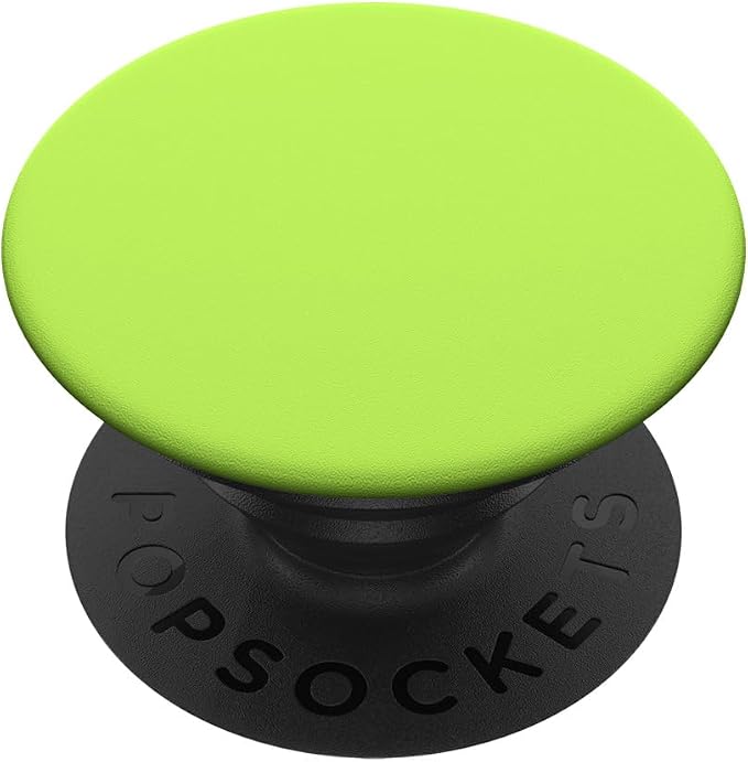 Lemon Lime Chartreuse Green Yellow Grip PopSockets Adhesive PopGrip