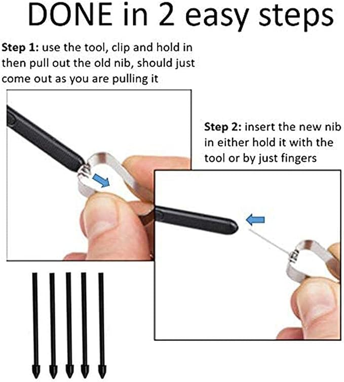 Note 20 S Pen Replacement Stylus Pen Compatible with Galaxy Note 20 Note 20 Ultra 5G S Pen (NO Bluetooth) +Tips/Nibs+Eject Pin (White)