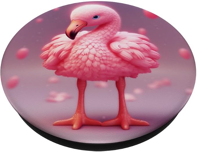Cute Flamingo PopSockets MagSafe PopGrip for iPhone