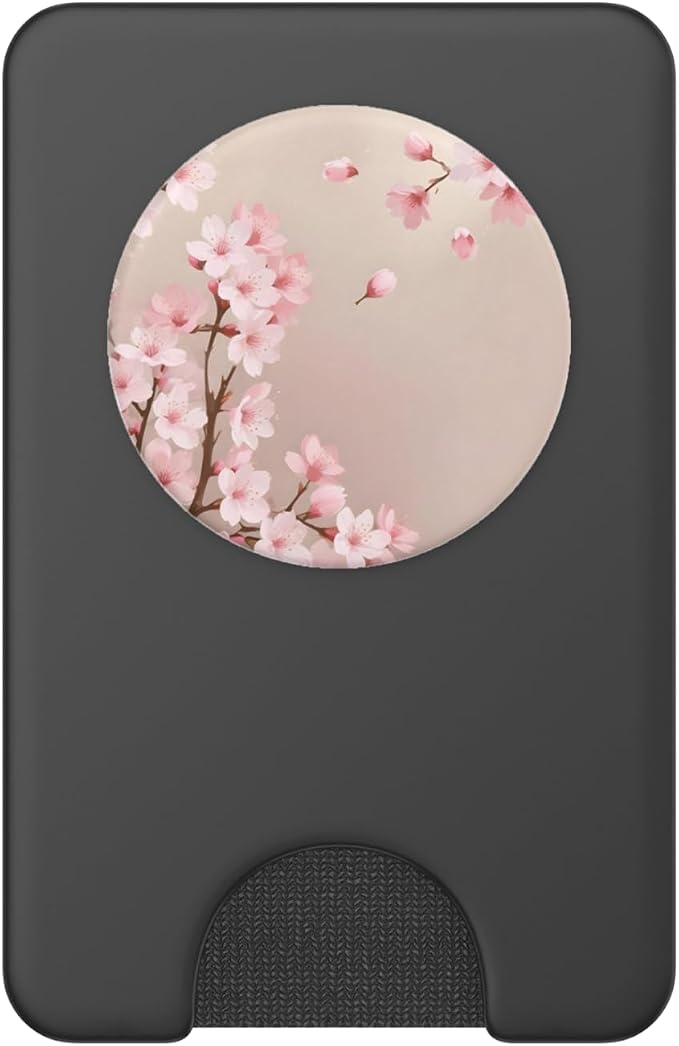 Sakura Pink Cherry Blossom Flowers PopSockets Adhesive PopGrip