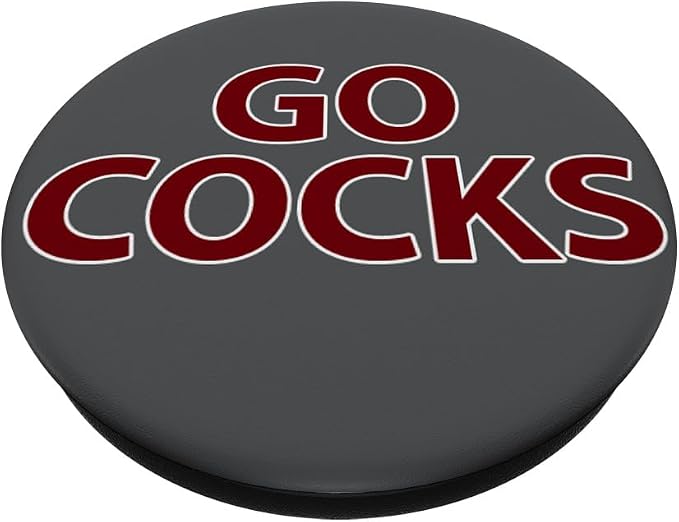 Go Gamecocks! PopSockets PopGrip: Swappable Grip for Phones &amp Tablets PopSockets Standard PopGrip