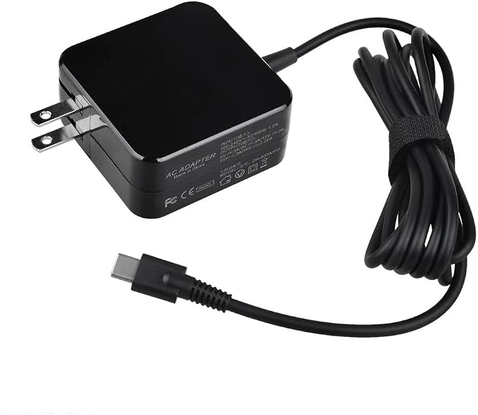45W AC Adapter Charger Power USB-C Compatible with Galaxy Chromebook XE930QCA-K01US