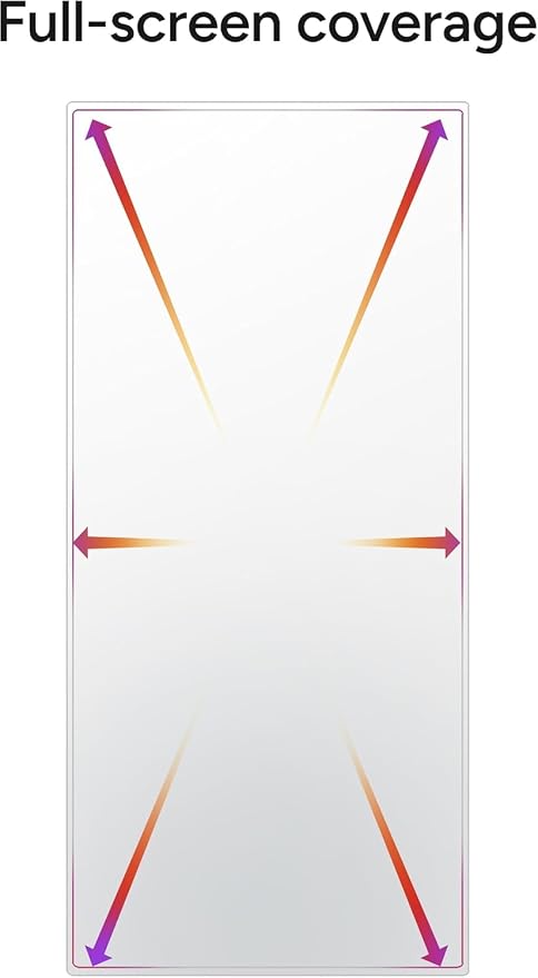 ZAGG Glass XTR4 Screen Protector for Samsung Galaxy S25 Ultra - 11X Stronger Tempered Glass Scratch Protection Blue Light Filtering Anti-Reflective Easy to Install InvisibleShield - Clear