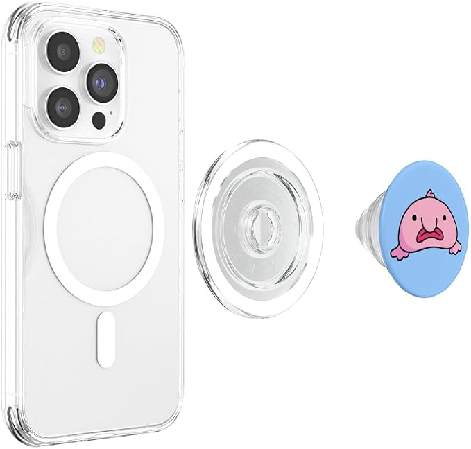 Blobby Bob Blob fish Deep Water Fish Gifts Pink Blobfish PopSockets Standard PopGrip