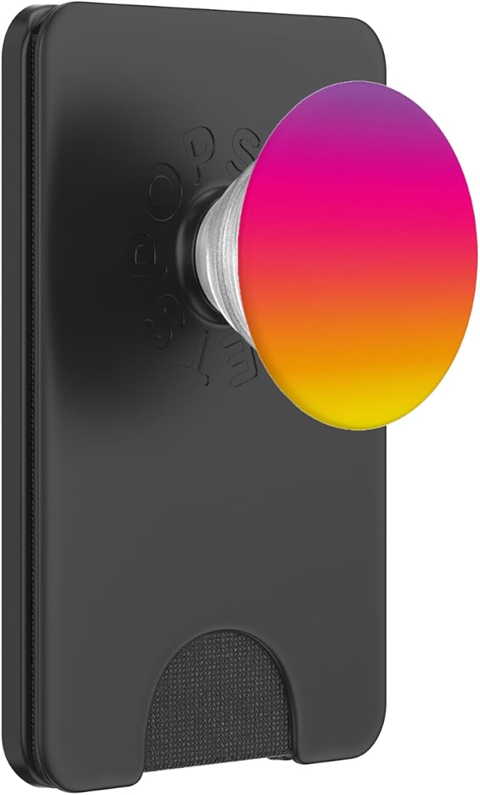 Sunset Ombre Gradient Purple Pink Orange Yellow PopSockets Adhesive PopGrip