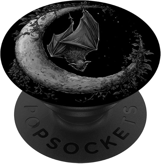 Halloween Bat Wings Spooky Animal Vampire Trick Or Treat PopSockets Adhesive PopGrip