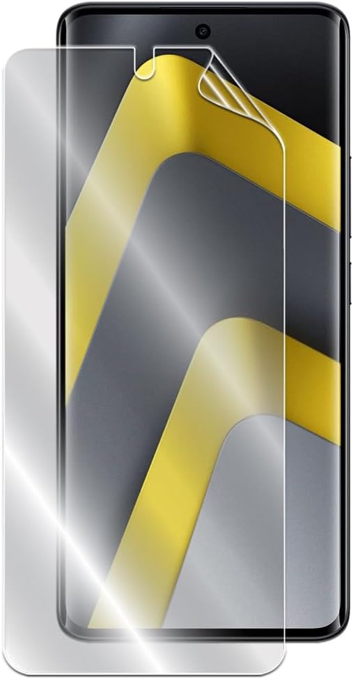 IPG Made for Xiaomi Poco M8 Screen and Back Hydrogel Protector Invisible Touch Screen Sensitive HD Clear Film Anti Scratch Skin Guard - Smooth/Self-Healing/Bubble -Free for M8FB