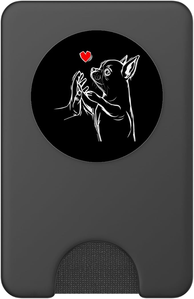 Chihuahua Love Dog Mom Girls PopSockets Adhesive PopGrip