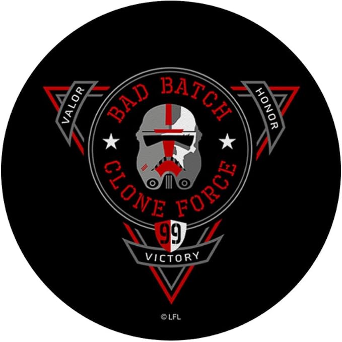 Star Wars: The Bad Batch Valor Honor Victory Clone Force 99 PopSockets Standard PopGrip
