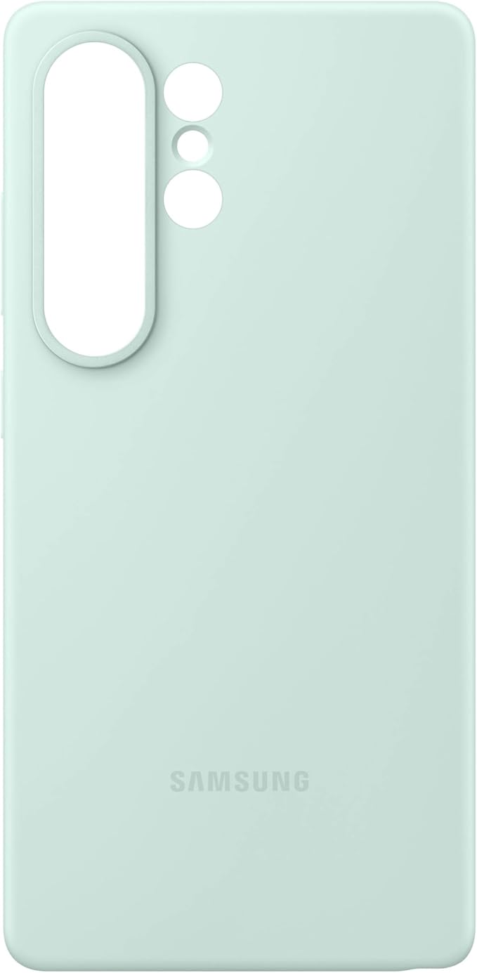 Samsung Galaxy S25+ Silicone Phone Case Protective Cover Color Variety Smooth Grip Durable Design Snug Fit US Version EF-PS936CBEGUS Black