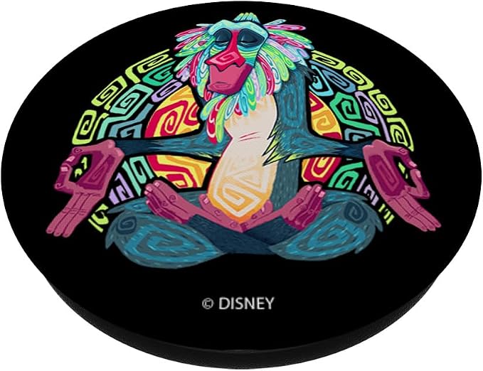 Disney The Lion King Rafiki Neon Colors PopSockets Adhesive PopGrip