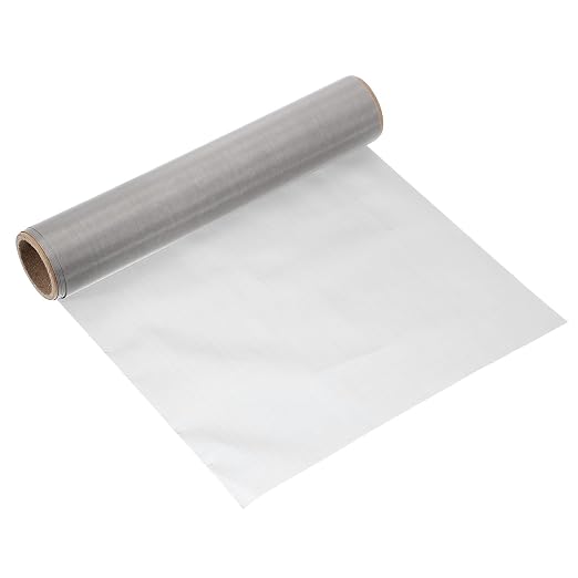 uxcell 500 Mesh 118" x 10" Woven Wire Mesh, 316 Stainless Steel Air Vent Filter