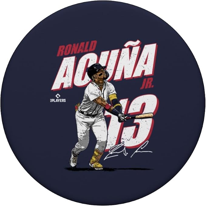 Ronald Acuna Jr. | Atlanta Baseball MLB Players | MLBRAC3001 PopSockets PopGrip for MagSafe