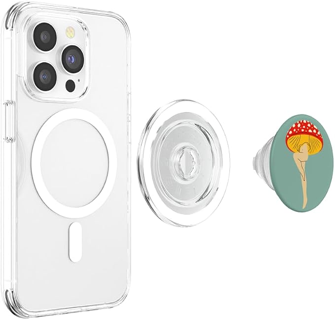 PopSockets Phone Grip – Mushroom PopSocket - Shroom Lady PopSockets PopGrip for MagSafe