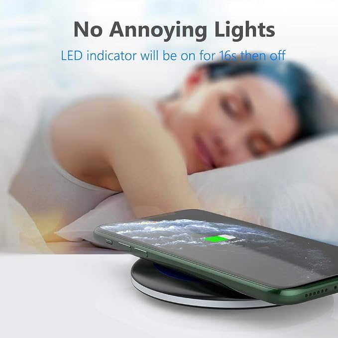 [2 Pack] Wireless Charging Pad Stand Bundle
