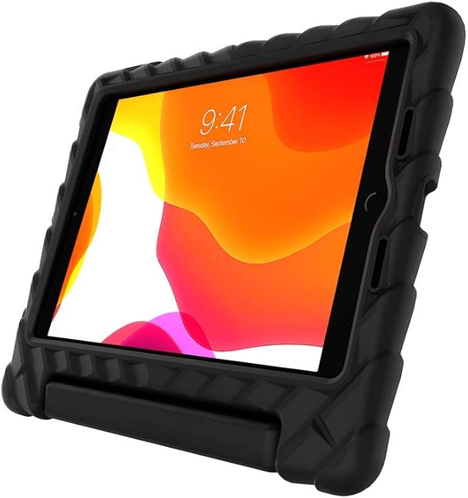 Gumdrop FoamTech Rugged case Fits Apple iPad 11th Generation (A16) &amp 10th Gen 10.9 inch Drop Tested Cover - Black
