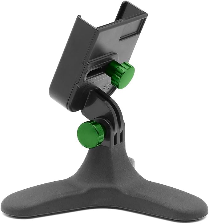 WeatherTech DeskFone - Universal Desktop Cell Phone Holder (Black Metal Knobs)