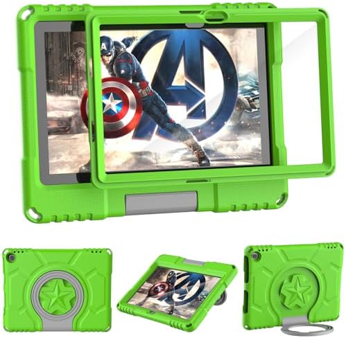 Kids case for 10 inch Tablet Lightweight Shockproof Case with Screen Protector Handle StandBlack