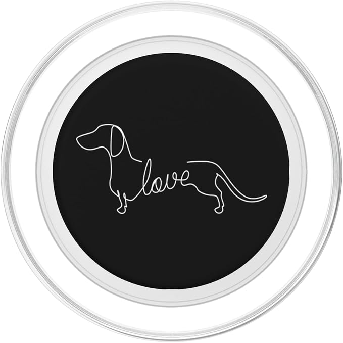Dachshund Chiweenie Wiener Dog Love Art Sketch Gift PopSockets Adhesive PopGrip