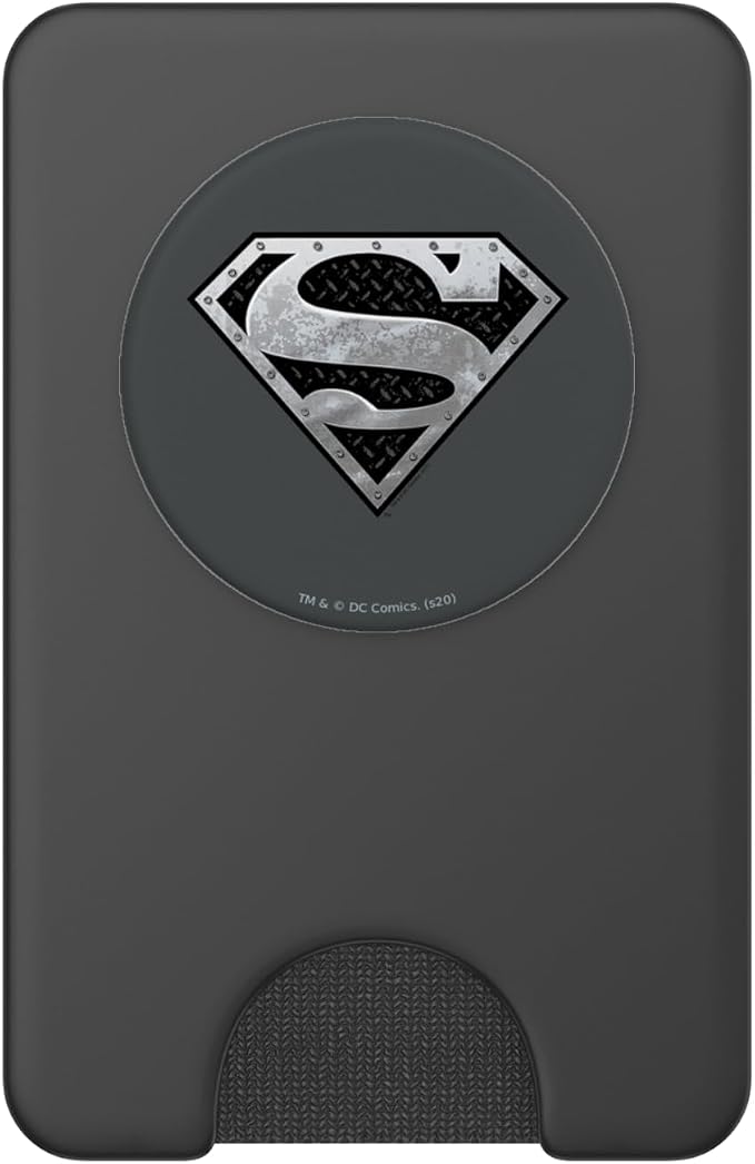 Superman Super Metallic Shield PopSockets Adhesive PopGrip