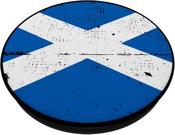 Scotland Vintage Scottish Flag Scotsman PopSockets Adhesive PopGrip