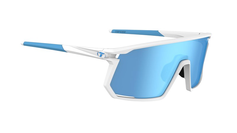 Tifosi Optics Moab Sunglasses (Matte White (Clarion Blue/AC Red/Clear))