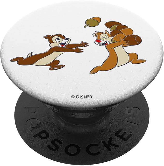 Disney Chip 'N Dale Acorn Portrait PopSockets Adhesive PopGrip