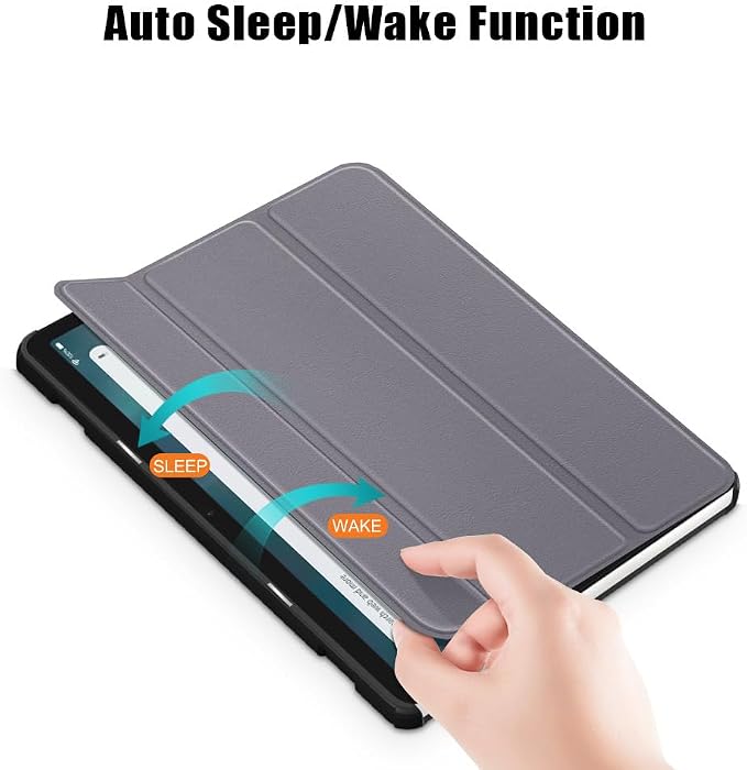 Slim Case for Amazon Fire Max 11 Tablet (13th Generation 2023 Release) Trifold Lightweight Hard Shell PU Leather Stand Folio Protective Cover with Auto Wake/Sleep Colored Graffiti Doodle