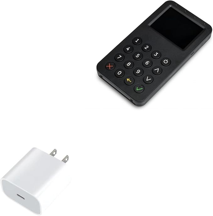 BoxWave Charger Compatible with IPCMobile QuantumPay Pin 400 - PD GAN miniCube (30W) 30W Tiny PD GAN Type-C Wall Charger - Winter White