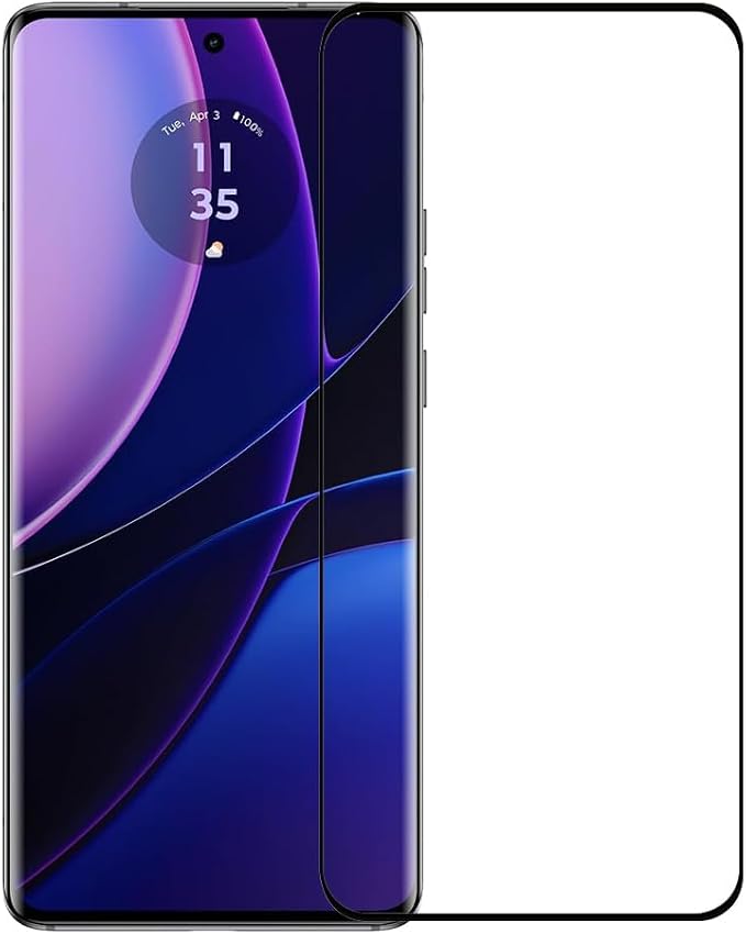 [2 Pack Tempered Glass Screen Protector Frontier Protective Protector for Motorola Moto Edge 30 2023