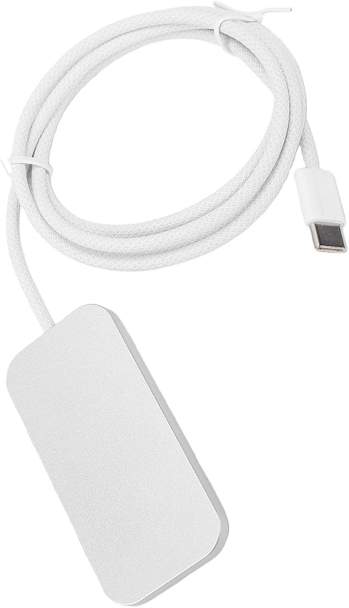 Tablet Wireless Charger Efficient Magnetic Charging Pad for Pro 11 Inch 35W USB C in Silver (1m)