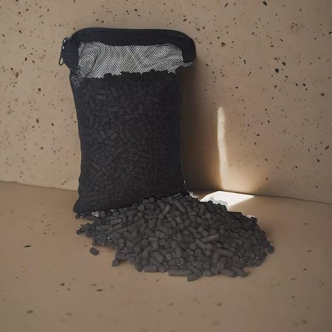Activated Charcoal Vent Filter and Vent Sewer Refill, Compatible
