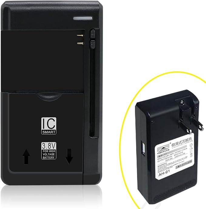Wider Adjustable Quick Velocity Portable Universal USB/AC Battery Travel Wall Charger with USB Output Port Compatible with Alcatel Linkzone 2 MW43TM Sprint/Metro by T-Mobile/T-Mobile