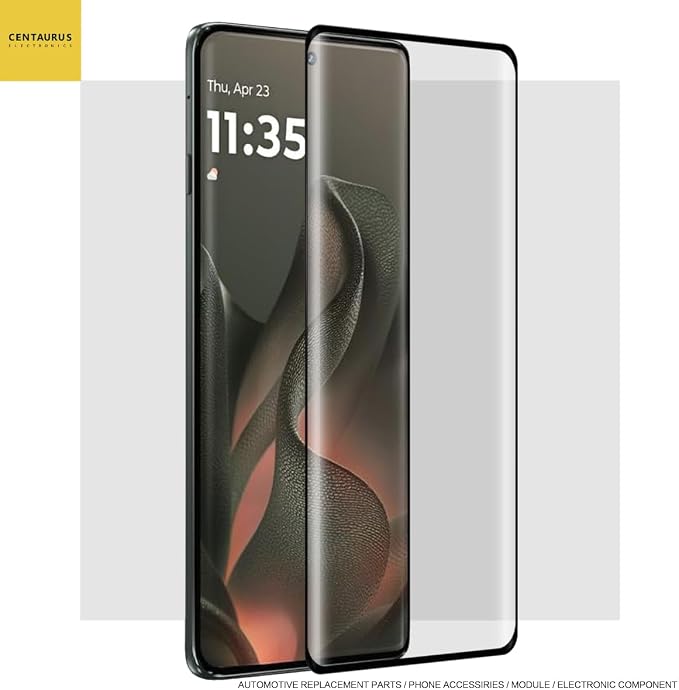 OCESTORE 2 Pack 3D Curve Silk Print Screen ProtectorAnti-Scratch 9H Hardness Full Coverage Tempered glass Protector Film for Moto Edge 2025.