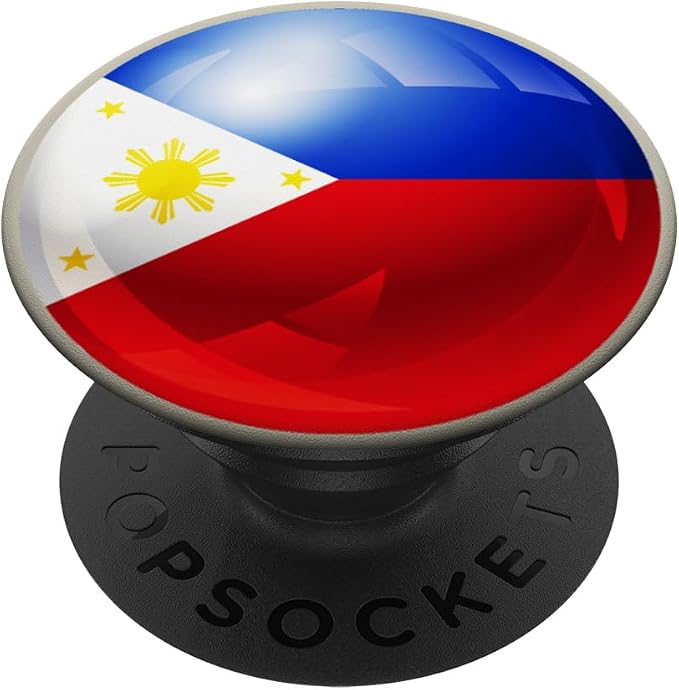Flag of Philippines Flag Design Filipino Flags for Family PopSockets Standard PopGrip