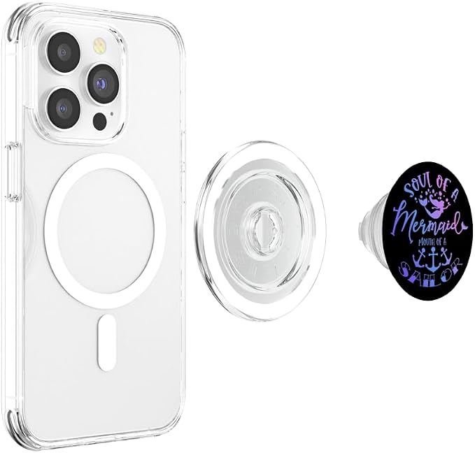 Soul of a Mermaid Mouth of a Sailor PopSockets Adhesive PopGrip