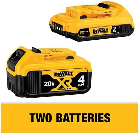 DEWALT Tools 5 Tool Power Tool Combo Kit, Cordless Drill Impact Driver Saw Oscillating Multi-tool Set with 20V MAX Battery and Charger (DCK551D1M1)