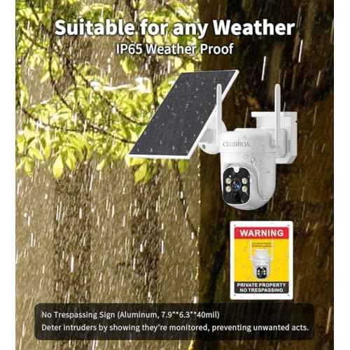 4G LTE Security Camera Outdoor, No WiFi Cellular Camera, Solar Camera Wireless with SIM Card & 32GB SD Card, 2K 4MP, PIR Motion Detection, Color Night Vision, 2-Way Talk, Siren, No Trespassing Sign
