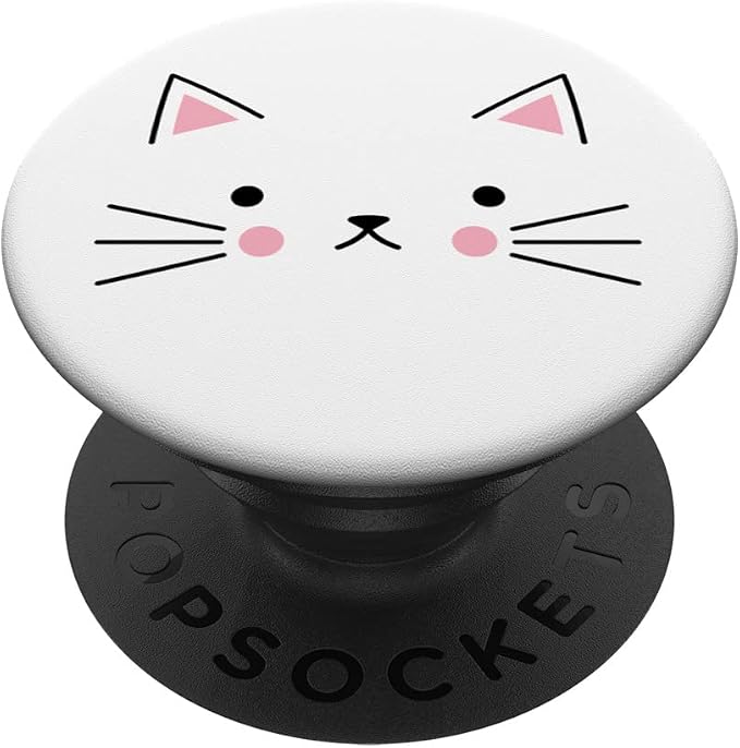 Kitty Cat Pop Socket for Phone PopSockets Kitten Cute Cat PopSockets Adhesive PopGrip