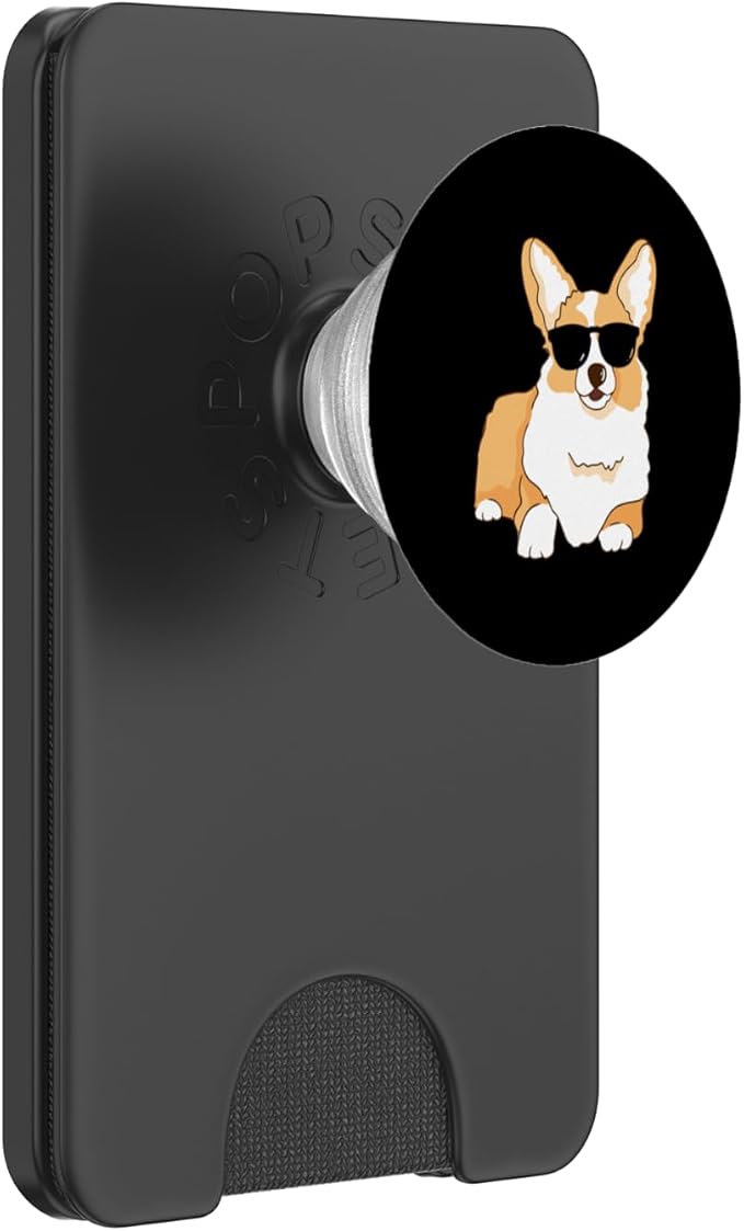 Corgi Funny Pet Corgi Dog Lover PopSockets PopGrip for MagSafe
