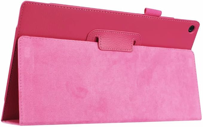 Tablet Cover for Amazon Kindle Fire HD10 7th 9th Generation(2017/2019 Release) Ultra Slim Folio Stand Lightweight Leather Case for Kindle Fire HD 10 7th 9th Gen 10.1 (KST-Dark Blue)