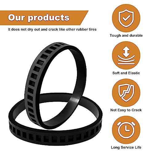 2 Pack 45-69-0030 Blade Pulley Tires Compact Band Saw Replacement for Bandsaw 2629-20 6242-6 2429-20