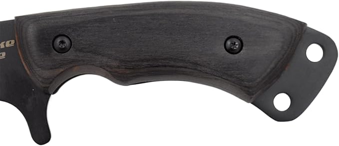 Snake Eye Machete with Heavy Duty Construction-Ergonomic Non-Slip Handle and Belt Sheath for Gardening, Land-Management, Bushcraft, Hunting and Outdoor