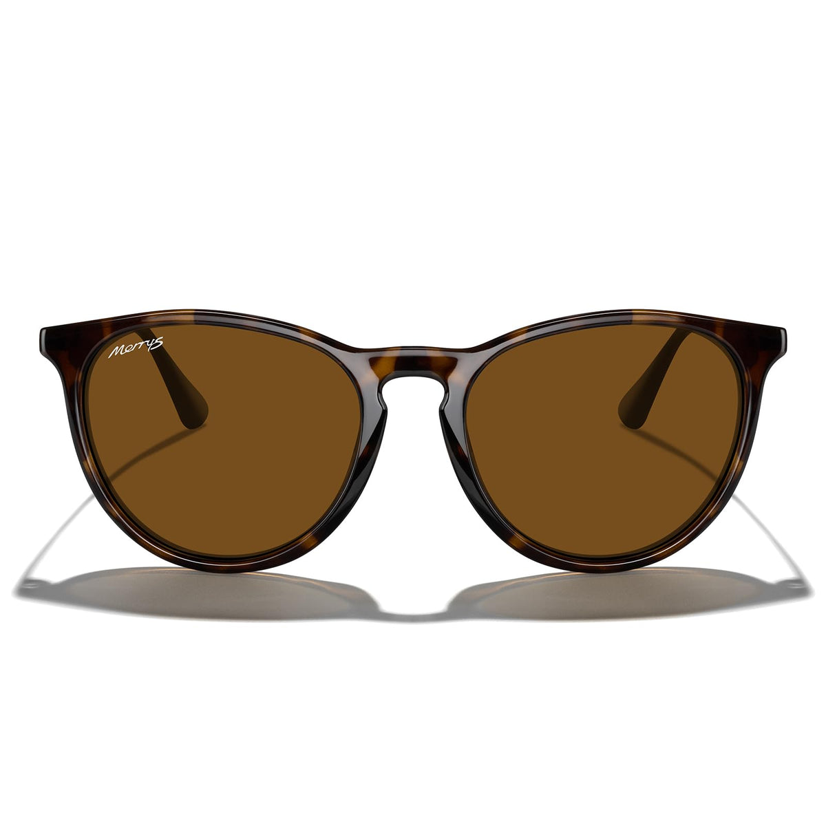 MERRY'S Vintage Polarized Sunglasses for Women Men Retro Round Mirrored Lens Sun glasses UV400
