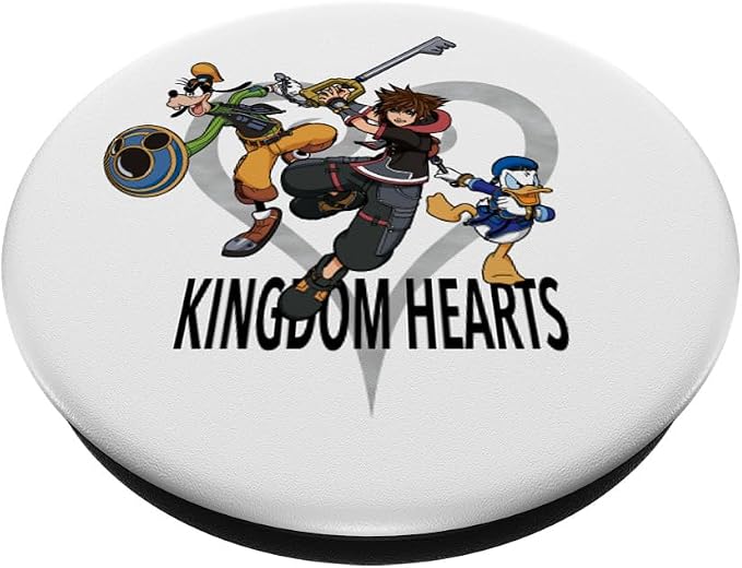 Disney Kingdom Hearts III Sora Donald and Goofy PopSockets Standard PopGrip