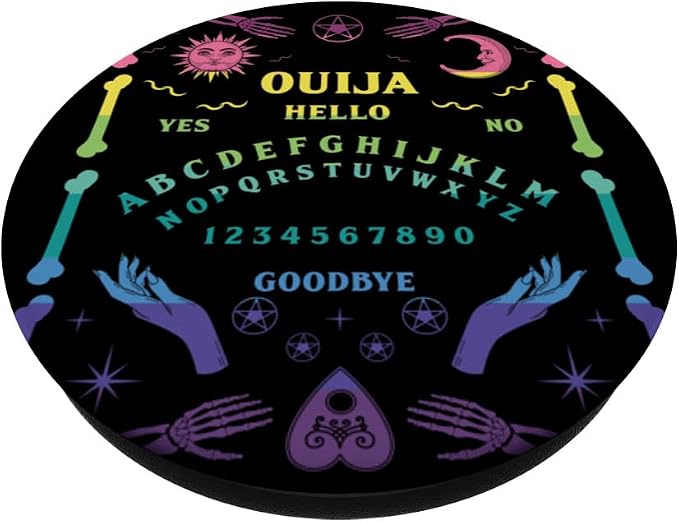 Ouija Board Gothic Alternative Aesthetic Streetwear Y2K Alt PopSockets Adhesive PopGrip