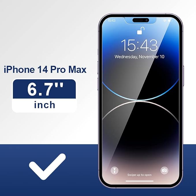 ImpactStrong Anti-Spy Privacy Screen Protector for iPhone 11 / iPhone XR (6.1-Inch) 9H Tempered Glass Shatter-Resistant Anti-Scratch Easy Install Kit Case Friendly 2-Pack