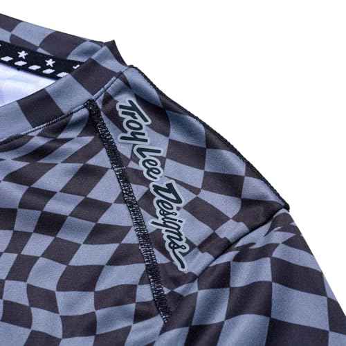 Troy Lee Designs - Womens Lilium SS Jersey; Twisted Checkers Black LG