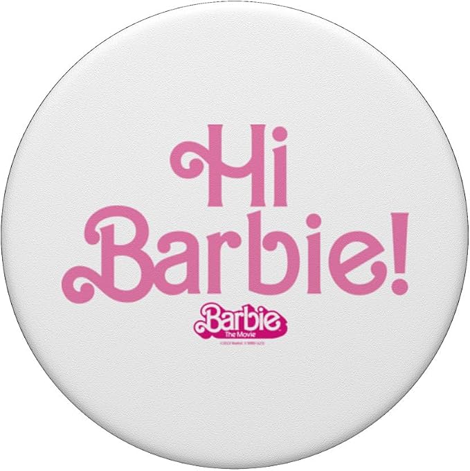 Barbie The Movie - Hi Barbie! PopSockets Adhesive PopGrip